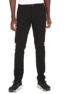 U S Polo Assn Denim Co Brandon Slim Tapered Fit Black Jeans