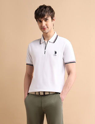 トップス [Europe archives]00sZipup Line PoloShirt Europe archives]00sZipup Line PoloShirt - メルカリ