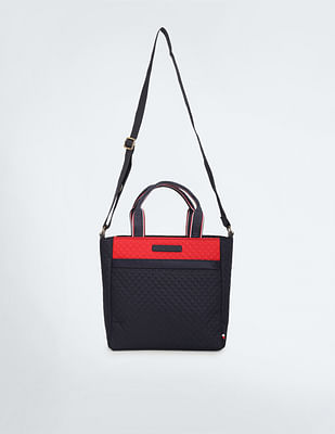 Tommy Hilfiger Quilted Nylon Mini Shopper Bag