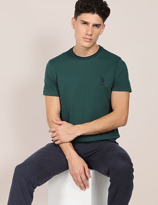 U S Polo Assn Stretchy Tipped T-Shirt