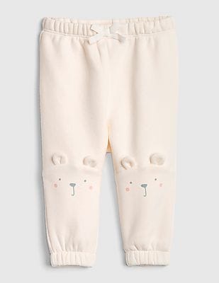 baby white joggers