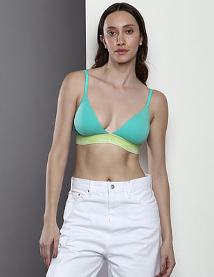 Buy Calvin Klein Underwear Padded Heathered Bra - NNNOW.com