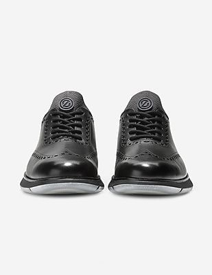 COLE HAAN GRAND OS C14015 L15 101/2M 28㎝ Men's Washington Grand Laser Wingtip Oxfords in Beige Or