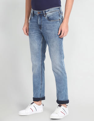 Buy U.S. Polo Assn. Denim Co. Brandon Slim Tapered Fit Blue