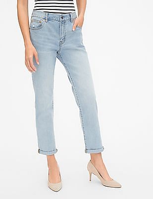 gap high rise girlfriend jeans