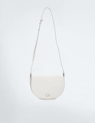 Calvin Klein Jeans Daily Saddle Bag Pebble