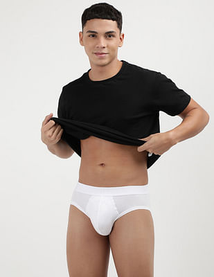 Calvin Klein Underwear Low Rise Solid Hip Briefs