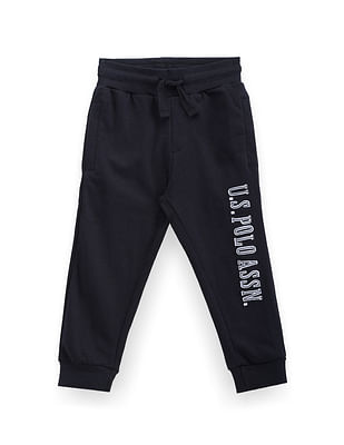 U S Polo Assn Kids Boys Brand Applique Joggers