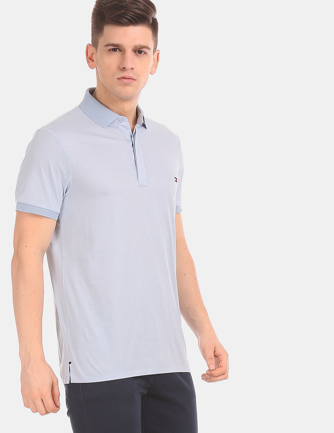 tommy hilfiger slim fit polo mens
