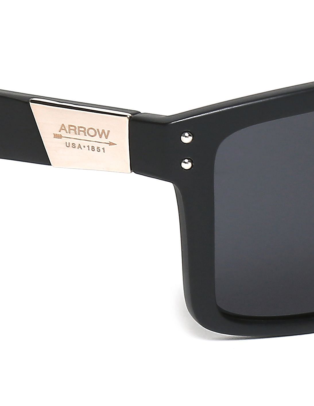 Buy Black Sunglasses for Men by ARROW Online | Ajio.com