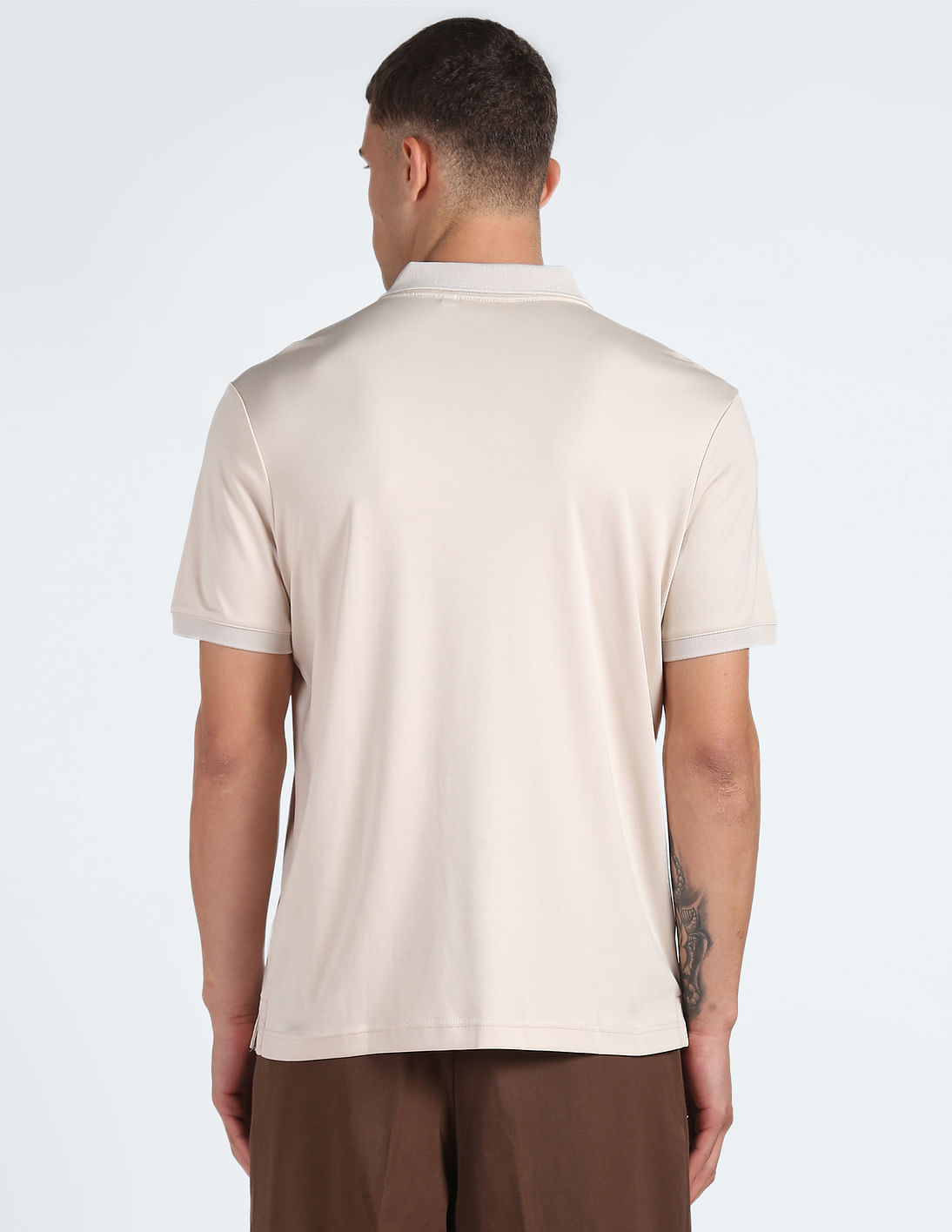 Buy Calvin Klein Liquid Touch Zip Polo Shirt - NNNOW.com