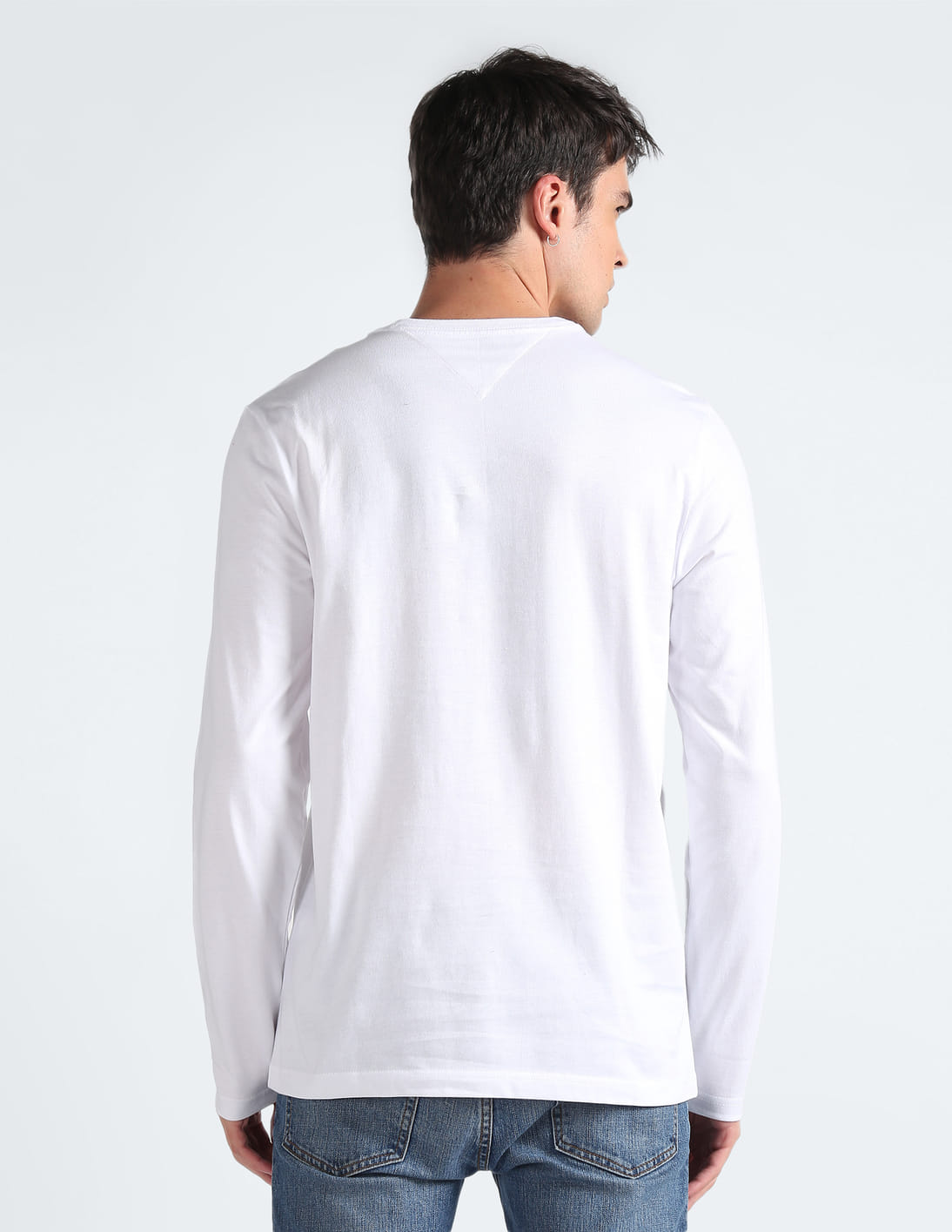 カットソー(長袖/七分) CLANE SHAPE LINE HEAVY RIB TOPS J9D Women's Cut Out Front Mock Neck Long Sleeve Rib Knit Tee