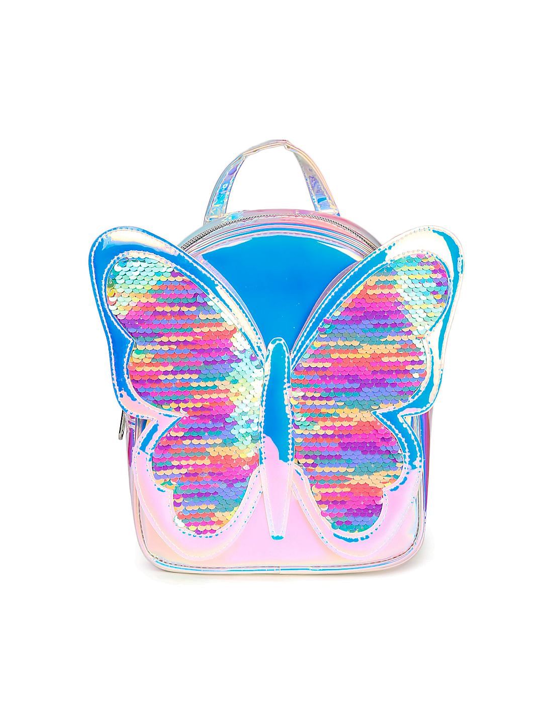 flip sequin backpack