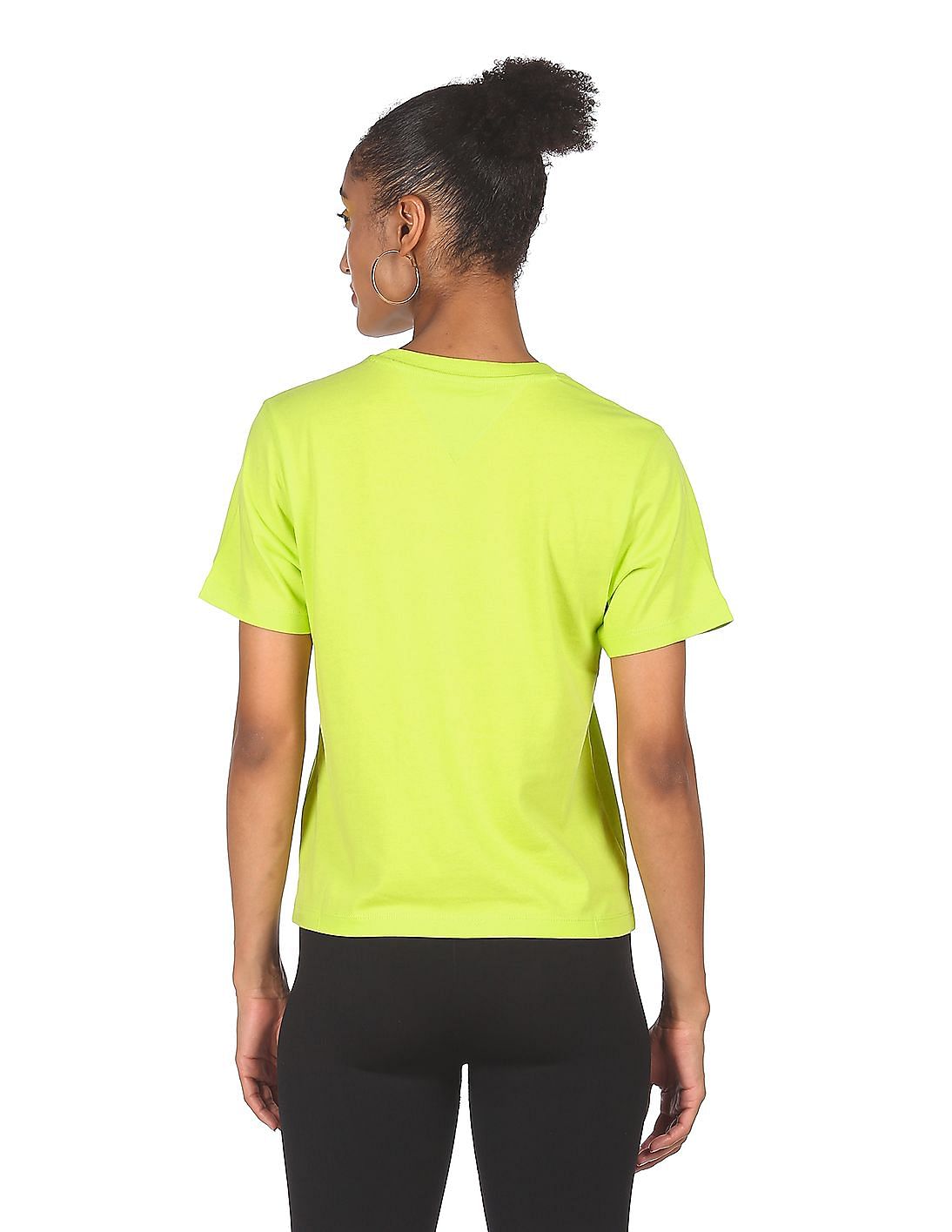 Tシャツ・カットソー HERNO Woman T-Shirt Green JG000178D52009 1072 レディース SAFARI PATCH ジャージー Tシャツ マルチカラー