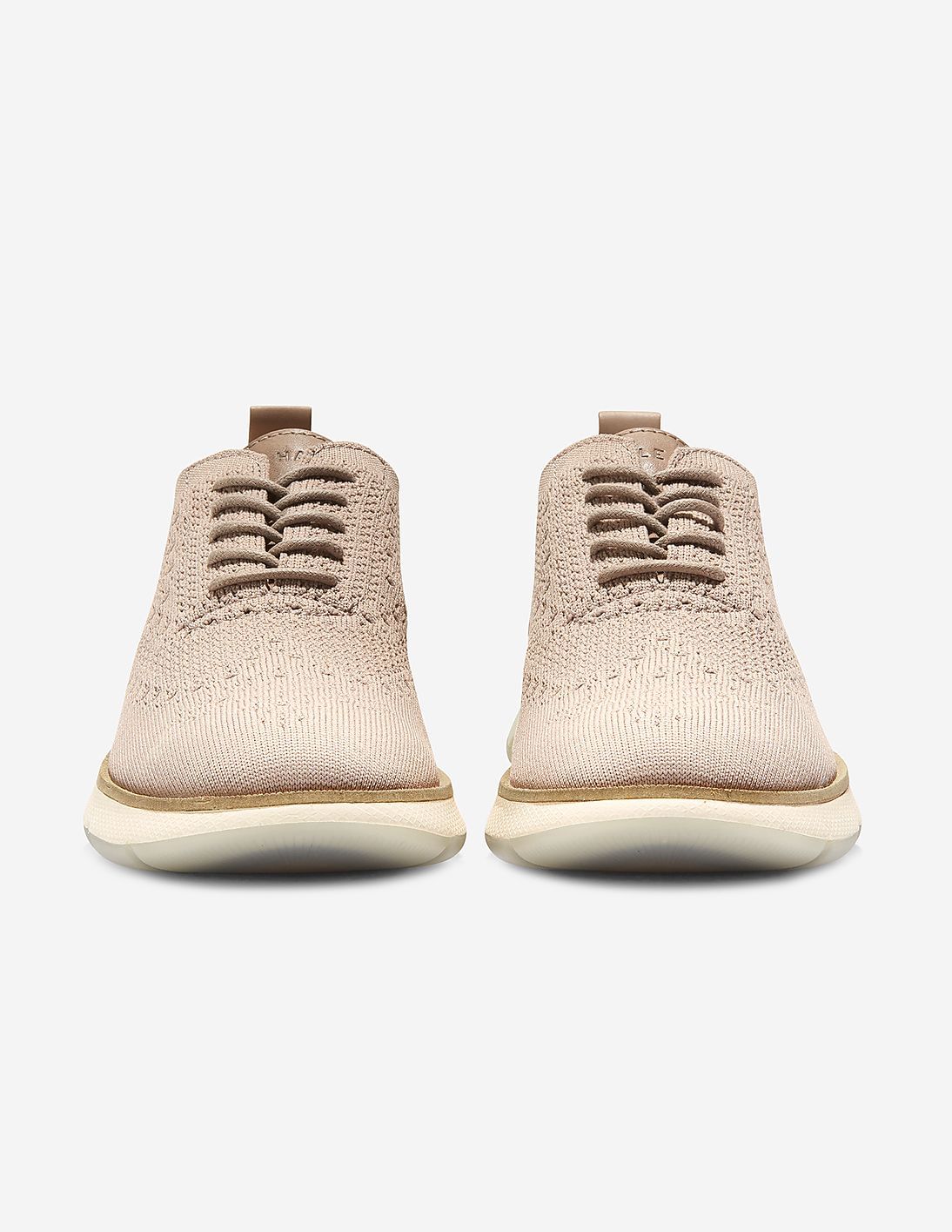 Buy Cole Haan Women Beige 4.ZERØGRAND Stitchlite Wingtip