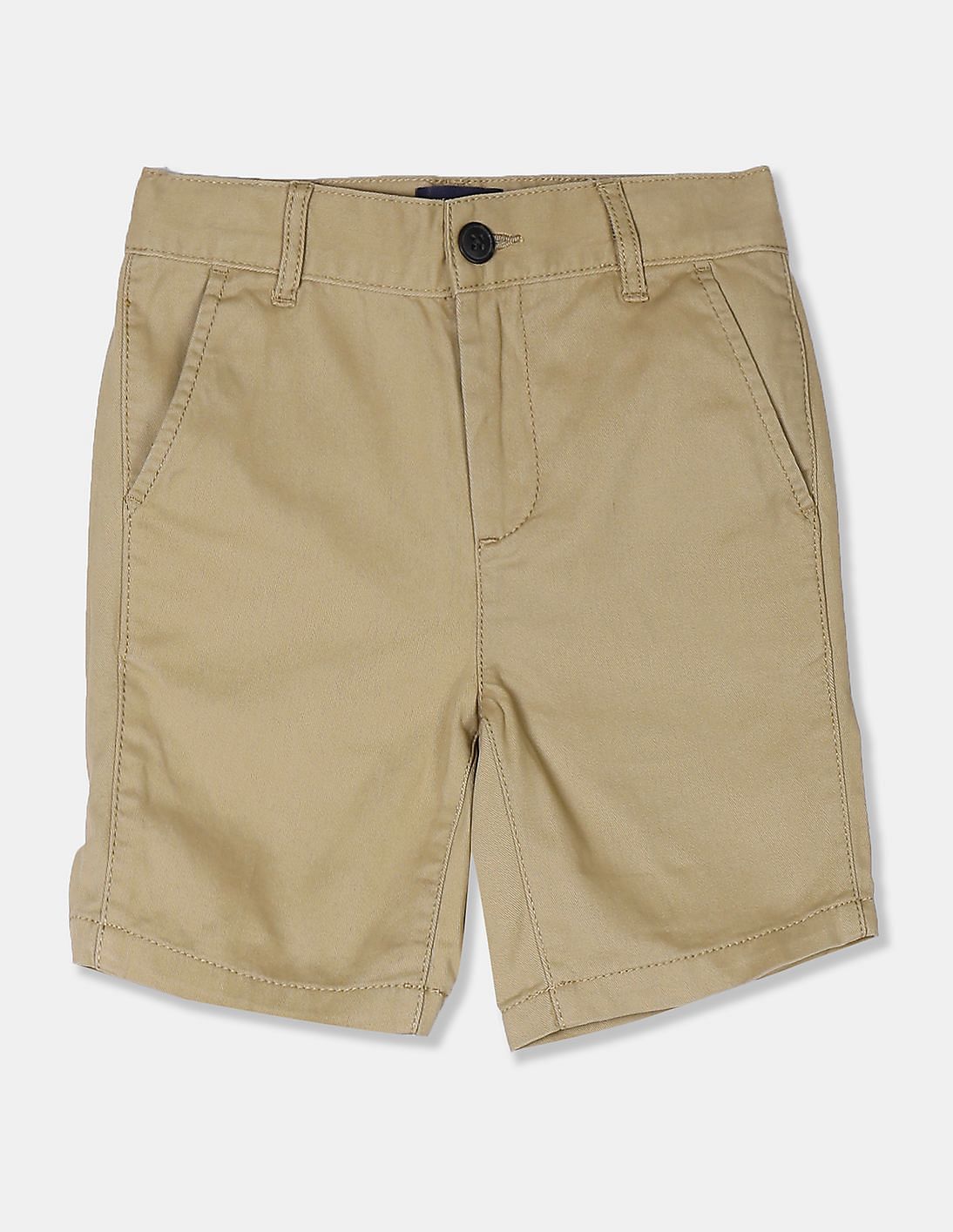 Buy The Children's Place Boys Boys Beige Woven Chino Shorts - NNNOW.com