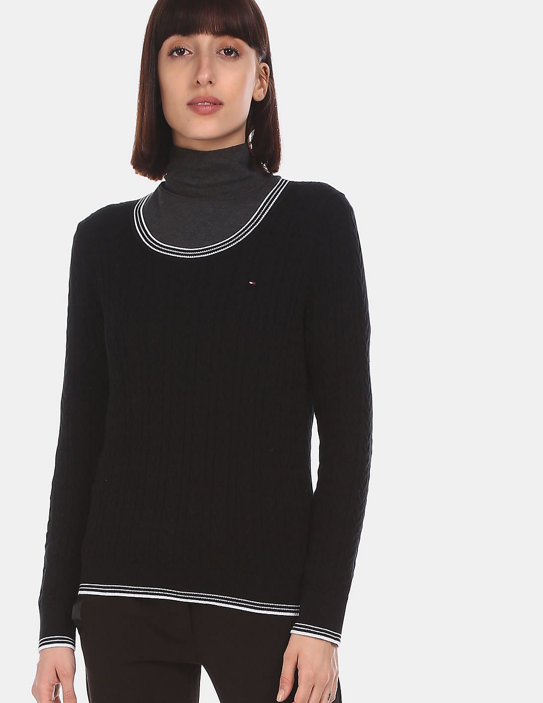 twist knot sweater