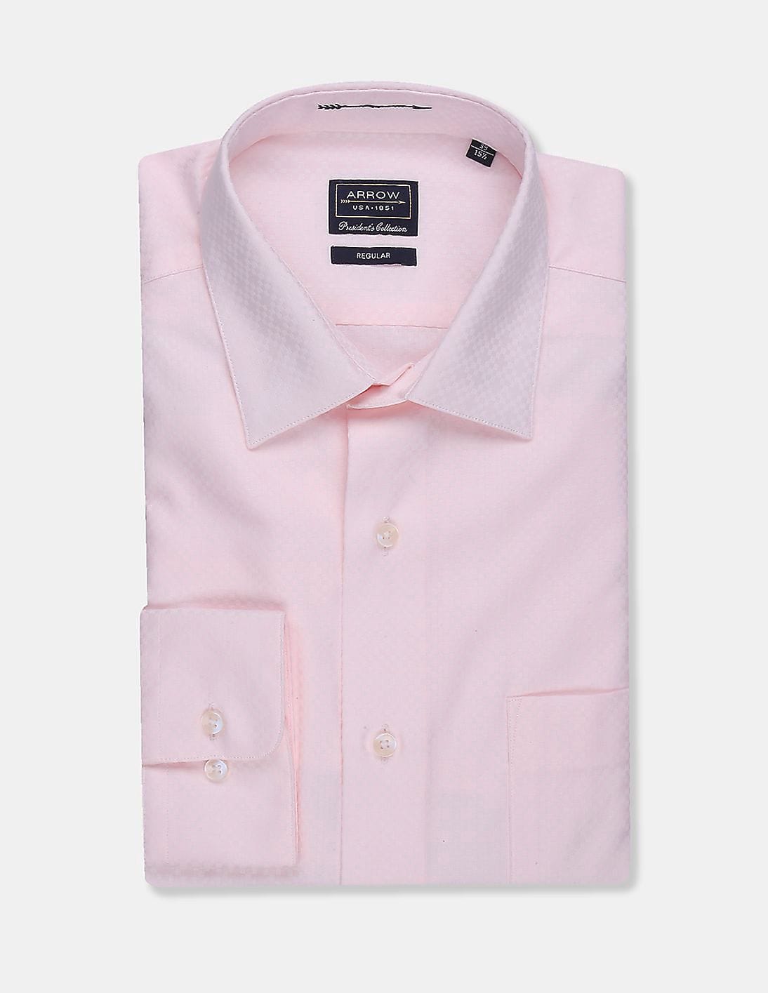 dress shirts arrow Mens Shirt Button Down Collar Drake Men's Wingshooters Trey Marina Blue LS Shirt ( over arrow print design that adds a stylish touch Arrow Autopress is designed to