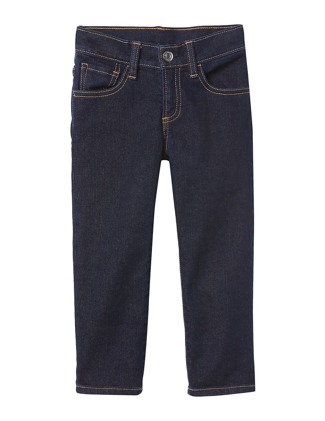 Buy GAP Toddler Boy Blue Stretch Straight Jeans