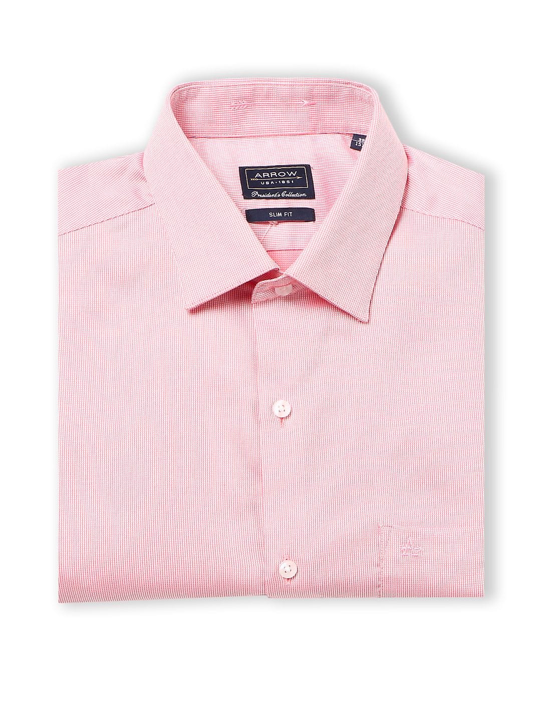 arrow athletic fit dress shirt Men's Arrow Fitted Athletic Stretch Dress Shirt