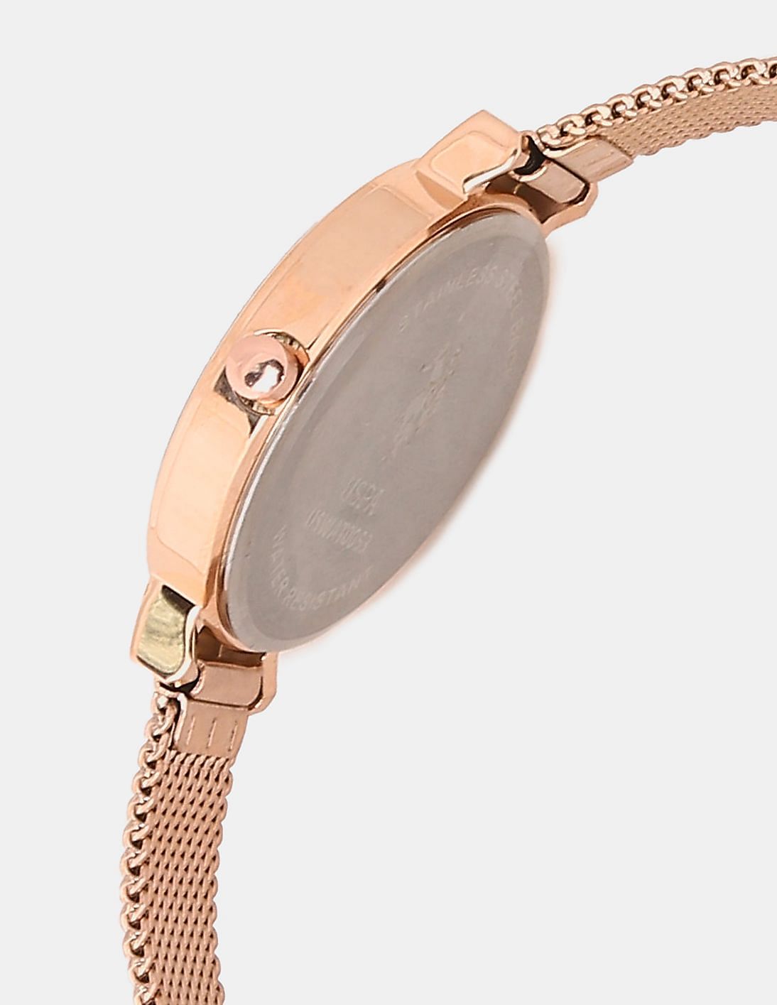 Us polo assn hotsell watch women's rose gold