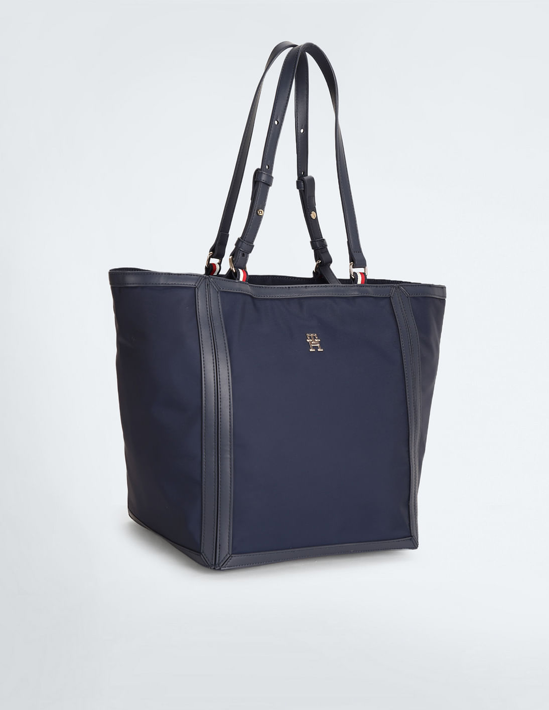 ★TOUT Y EST★ Amante Tote Bag S Midnight Navy 0JSN3TT40602F Leather Tote Bag With Pouch - Black Black | NYDJ
