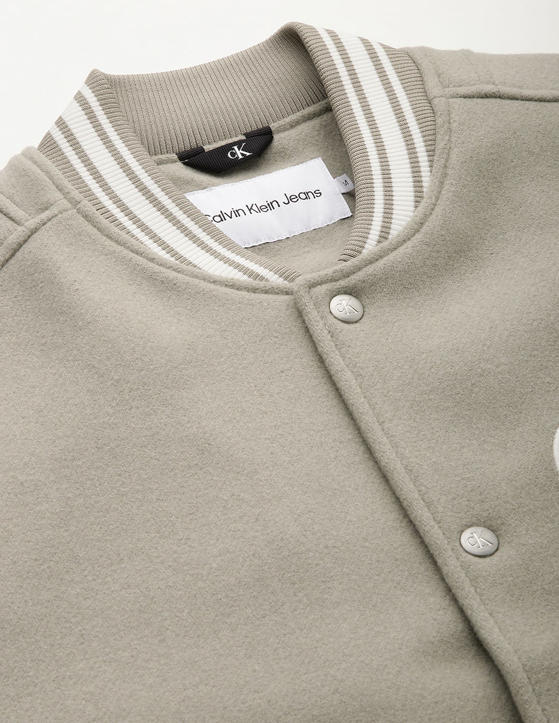 Buy Calvin Klein Recycled Polyester Colour Block Bomber Jacket NNNOW