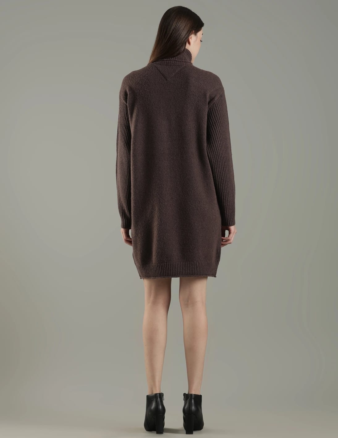 tommy hilfiger ribbed turtleneck sweater dress Buy Tommy Hilfiger Polyester Turtleneck Sweater Dress