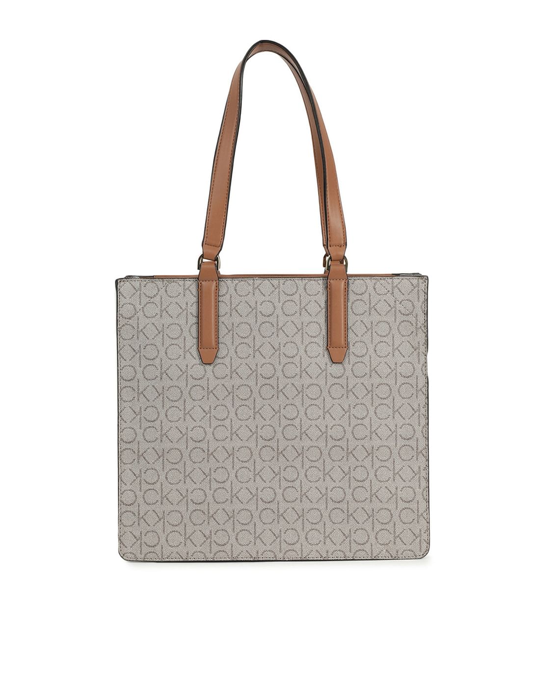 Buy Calvin Klein Monogram Gene Tote Hand Bag NNNOW