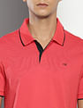 Calvin Klein Sustainable Snap Button Polo Shirt