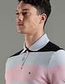 Tommy Hilfiger Striped Regular Fit Cotton Polo T-Shirt