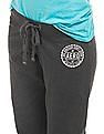 Aeropostale Drawstring Waist Fleece Lined Joggers