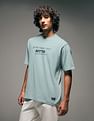 Flying Machine Street Vibe Graphic Pure Cotton Relaxed Fit T-shirt