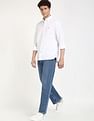 Tommy Hilfiger Solid Regular-Fit Cotton Shirt