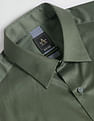 Arrow Newyork Solid Satin Shirt