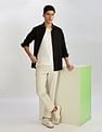 Calvin Klein Jeans Logo Slim Fit Jaquard Woven Shirt