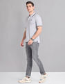 AD by Arvind Cotton Slim Real Deal Polo Shirt