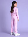 U.S. Polo Assn. Kids Girls Embellished Regular Fit Joggers