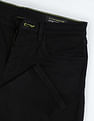 Flying Machine Mid Rise Slash Slim Tapered Jeans