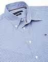 Tommy Hilfiger Checks Regular-Fit Poplin Woven Shirt