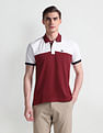 Arrow Sports Colour Block Regular Polo Shirt