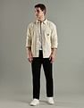 Tommy Hilfiger Solid Oversized Fit Cotton Shirt