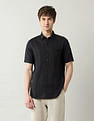Arrow Sport Pure Linen Slim Fit Shirt