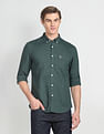 U.S. Polo Assn. Denim Co. Solid Linen Cotton Shirt