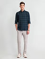 Arrow Sport Tailored Fit Buffalo Checks Shirt