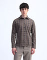 Flying Machine Slim Fit Checked Shirt