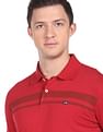 Arrow Sports Tonal Stripe Cotton Polo Shirt