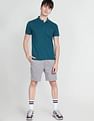Flying Machine Patch Pocket Pique Polo Shirt