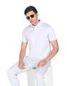 Arrow Mercerised Cotton Jacquard Polo Shirt