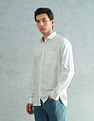 Arrow Slim Fit Checked Smart Formal Shirt